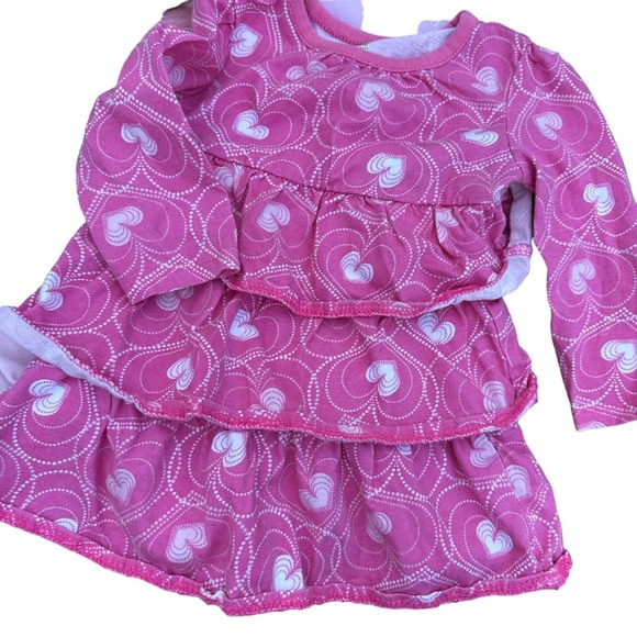 Carters Girls Clothe Bundle 12-18 Months Leggings Cardigan Dresses Legging Shirt - Picture 2 of 14